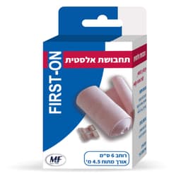 תחבושת אלסטית רוחב 6 סמ