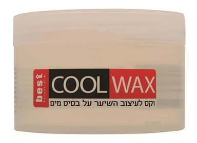 בסט קול ווקס | שקוף | לעיצוב השיער | על בסיס מים | מכיל 250 מל