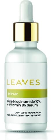 סרום ניאצינמיד טהור 10 | ויטמין B5 | מכיל 30 מל