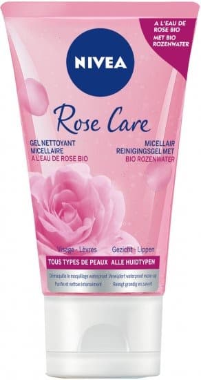 גל ניקוי פנים | בתוספת מי ורדים | נפח 150 מל