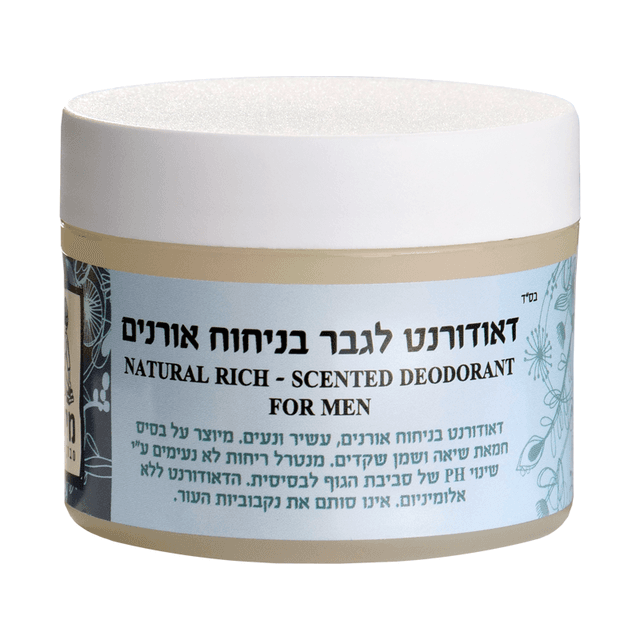 דאודורנט טבעי לגבר בניחוח אורנים