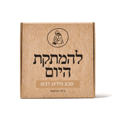 סבון טבעי פילינג שיבולת שועל ודבש
