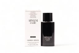 בושם לגבר ארמאני קוד טסטר GIORGIO ARMANI CODE 75 ML PARFUM TESTER