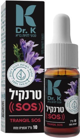 Dr K | טרנקיל SOS | מכיל 10 מל