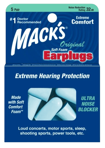 אטמי אוזניים רכים | הפחתת רעש 32 דציבלים | מכיל 5 זוגות |