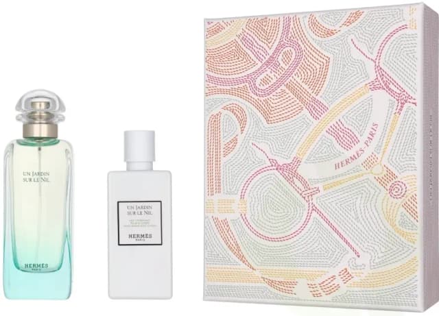 מארז 2 חלקים הרמס און ג'ארדין סור לה ניל אדט לאישה 100 מל + קרם גוף 80 מל