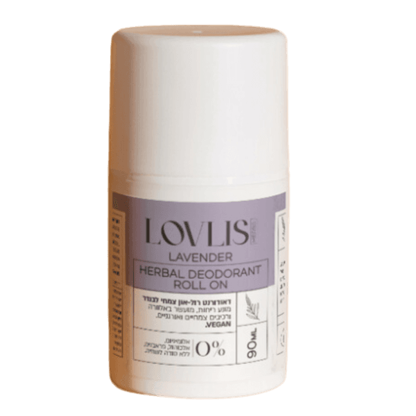 דאודורנט לבנדר צמחי ללא אלומיניום