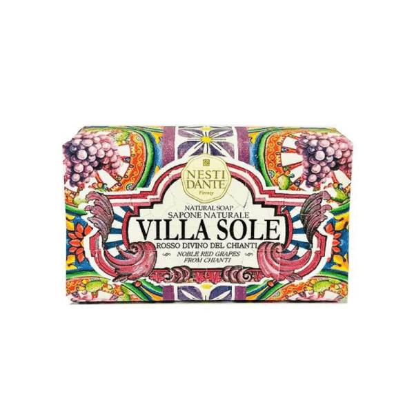 סבון מוצק VILLA SOLE ענבים אדומים יוקרתיים מציאנטי