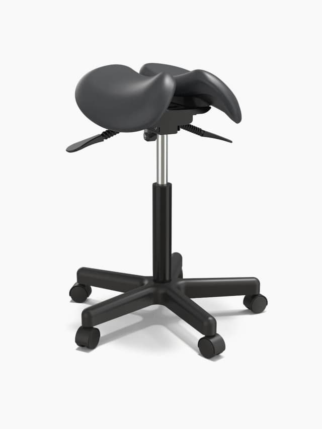 כיסא אוכף ארגונומי | צבע שחור |