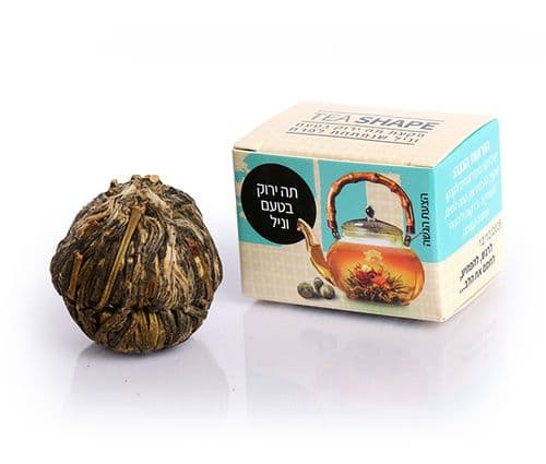 פקעת תה ירוק בטעם וניל