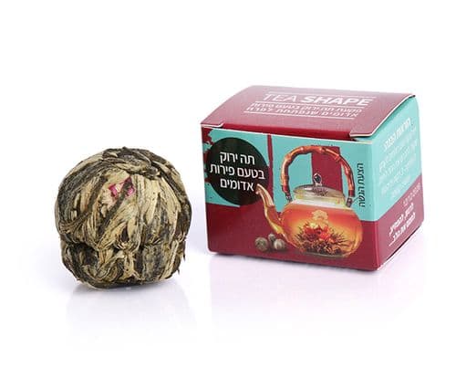 פקעת תה ירוק בטעם פירות אדומים