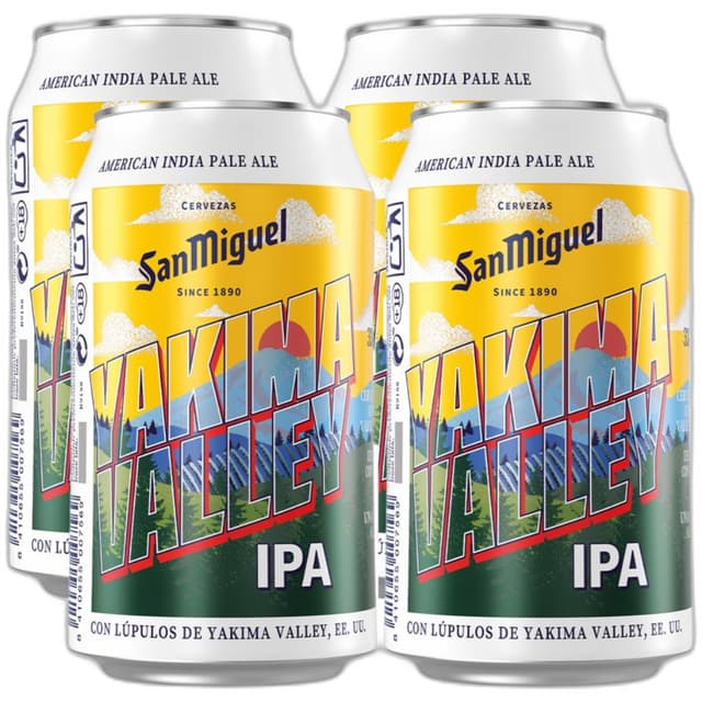 רביעייה בירה סאן מיגל יאקימה וואלי IPA פחית - 330 מל