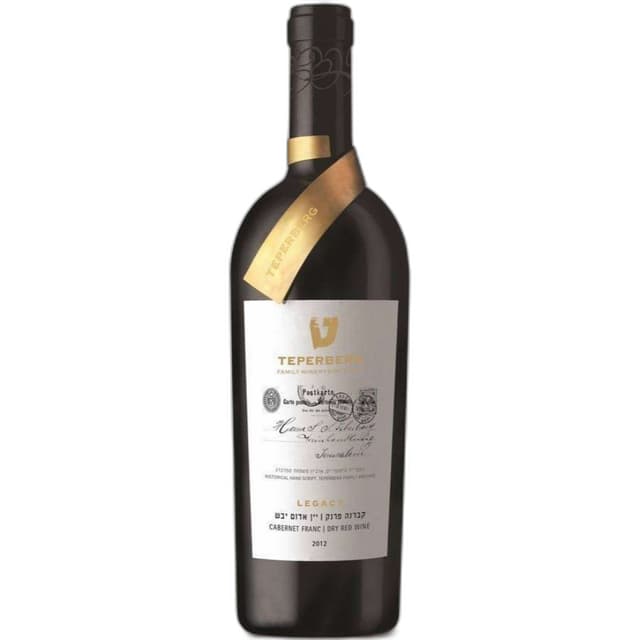 יין אדום טפרברג LEGACY קברנה פרנק - 750 מל