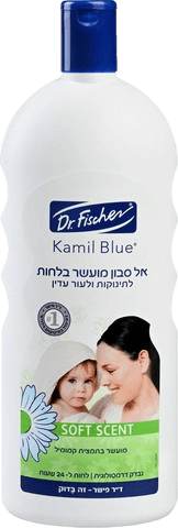 קמיל בלו | אל סבון מעושר בלחות | לעור עדין לתינוקות | מכיל 1 ליטר |