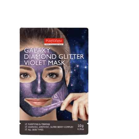 מסכת פילינג מתקלפת יהלום סגולה | GALAXY MASK |