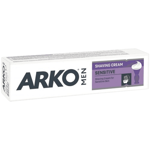 קרם גילוח מרענן לעור רגיל | SENSITIVE | מכיל 90 גרם |