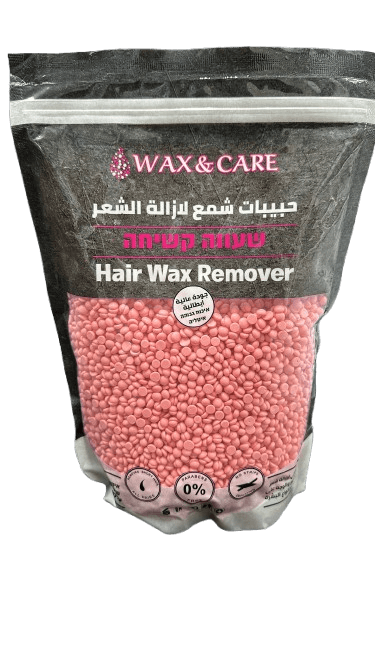 WAX CARE | פתיתי שעווה קשיחה | ורוד | מכיל 800 גרם |