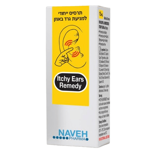 Itchy Ears Remedy | תרסיס למניעת גרד באוזן | 15 מל |
