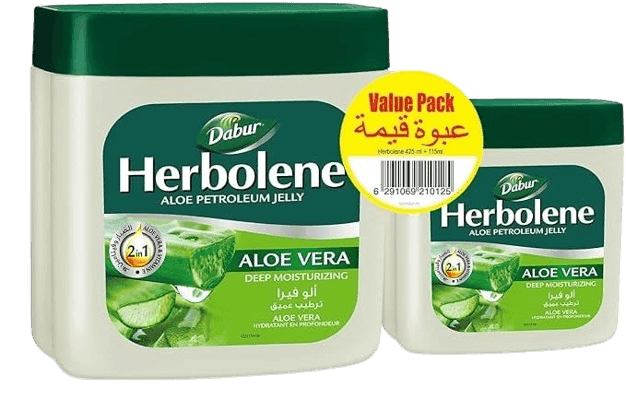 וזלין עם תמצית אלוורה | מארז מיוחד | סהכ 540 מל | HERBOLENE