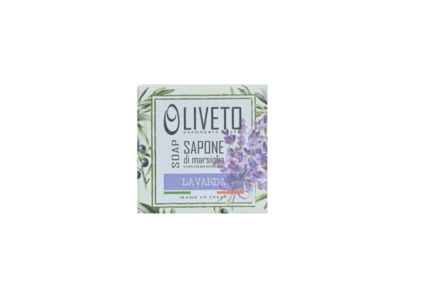 אוליבטו סבון טבעי עם תמציות | לבנדר | 200 גרם |