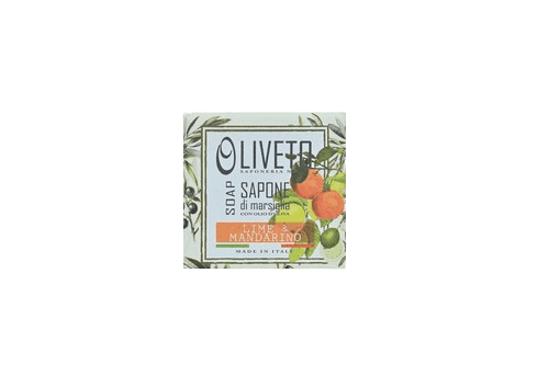 אוליבטו סבון טבעי עם תמציות | ליים מנדרינה | 200 גרם |