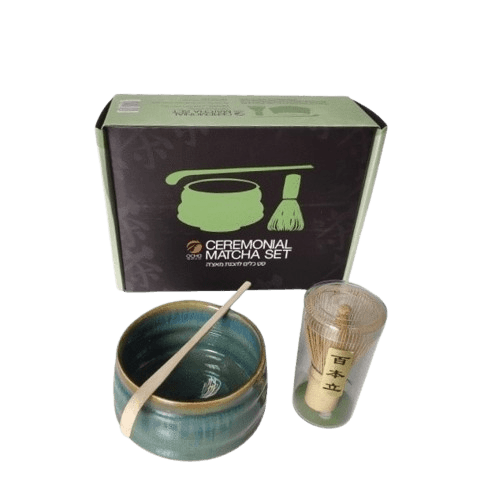 סט כלים להכנת מאצה | מקצף כפית וספל