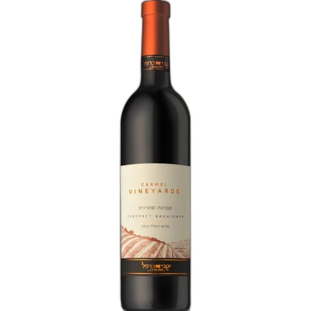 יין כרמל ויניארדס קברנה סוביניון מרום הגליל - 750 מל