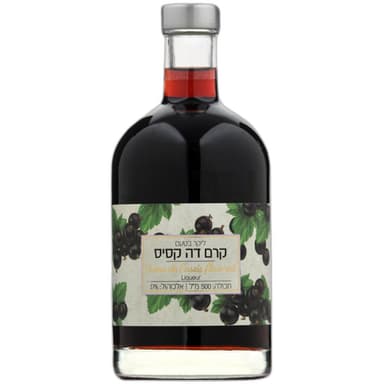 ליקר בנימינה קרם דה קסיס - 500 מל - כשר לפסח