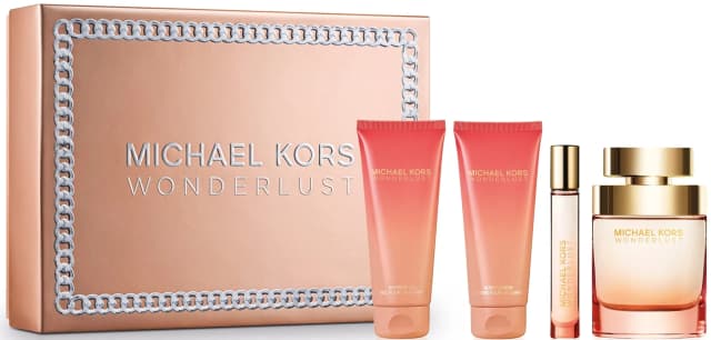 מארז מייקל קורס וונדרסלט - אדפ 100 מ''ל + בושם קטן אדפ 10 מל + ג'ל רחצה 100 מל + תחליב גוף 100 מל