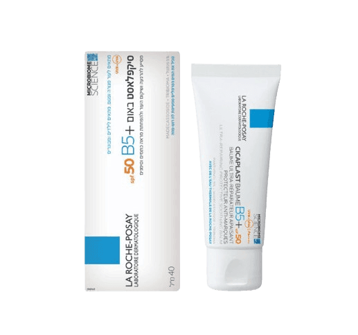 קרם מסייע לשיקום העור | סיקפלאסט באום B5 | - מכיל 50SPF | מכיל 40 מל |