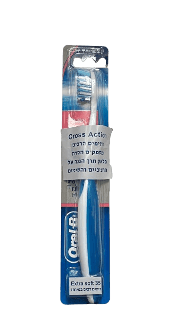 מברשת שיניים | EXTRA SOFT 35 | זיפים רכים במיוחד | ORAL -B |