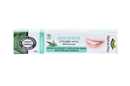 משחת שיניים | חימר ירוק אורגנית טבעית | בתוספת שמן אקליפטוס | מכיל 75 מל | ארגל דו ואלי - רוגע | ROGA