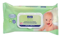 מגבונים רכים | עבים ועדינים | מכיל 56 יחידות |