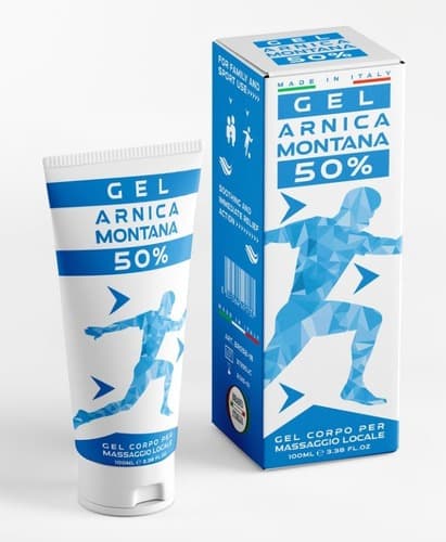 קרם ארניקה מונטאנה 50 | CREMA ARNICA MONTANA 50 | מכיל 100 מל | ברנד איטליה
