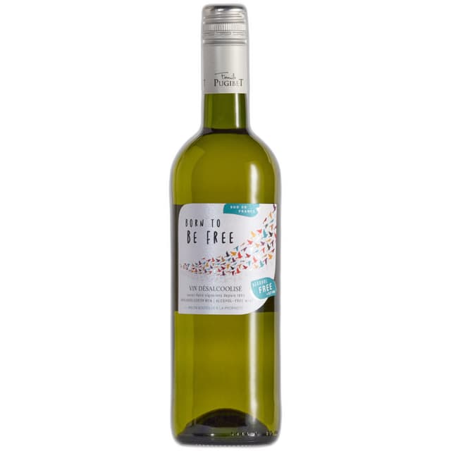 יין לבן בורן טו בי פרי לה קולומבט ללא אלכוהול - 750 מל