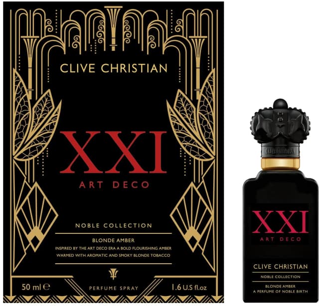 קלייב כריסטיאן נוביל קולקשן XXI ארט דקו אמבר ווד פרפיום לגבר 50 מל