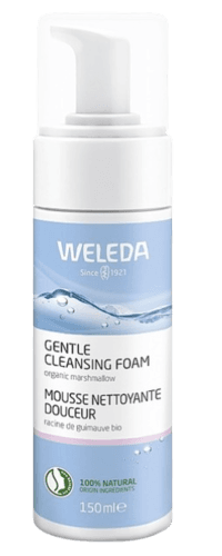 קצף ניקוי עדין | מכיל תמצית נטופית אורגנית | מכיל 150 מל | וולדה | Weleda