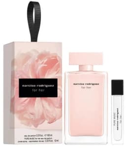 סט נרסיסו רודריגז מארז 2 חלקים אדפ לאישה 100 מל + בושם מוקטן 10 מל