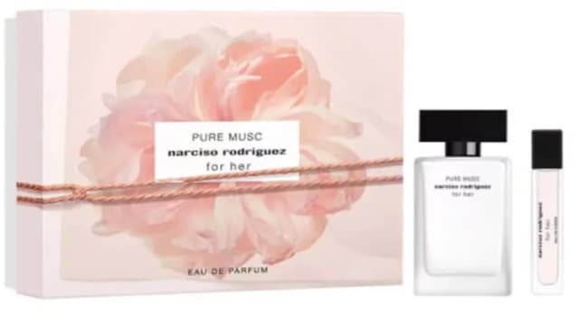 מארז נרסיסו רודריגז פיור מאסק 2 חלקים אדפ לאישה 50 מל + בושם מוקטן 10 מל