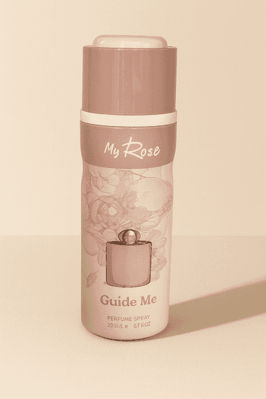 MY ROSE | בושם ספריי | PERFUME SPRAY | GUIDE ME | מכיל 200 מל