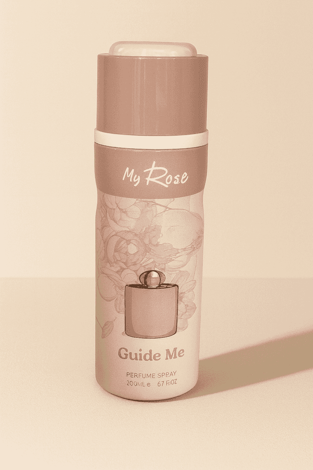MY ROSE | בושם ספריי | PERFUME SPRAY | GUIDE ME | מכיל 200 מל