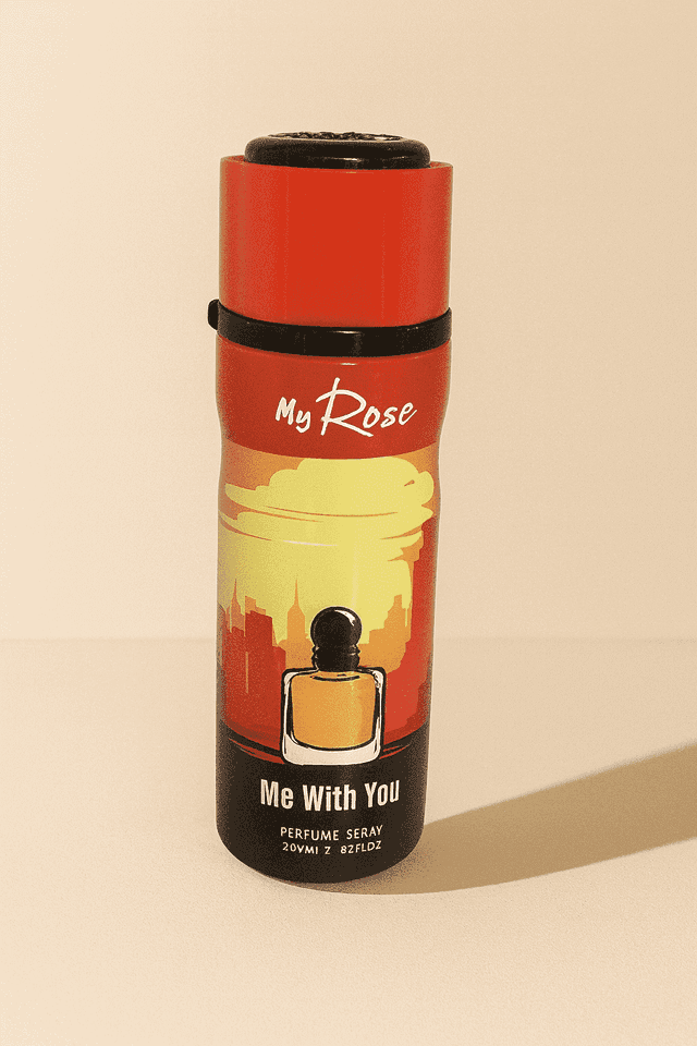 MY ROSE | בושם ספריי | PERFUME SPRAY | ME WITH YOU | מכיל 200 מל