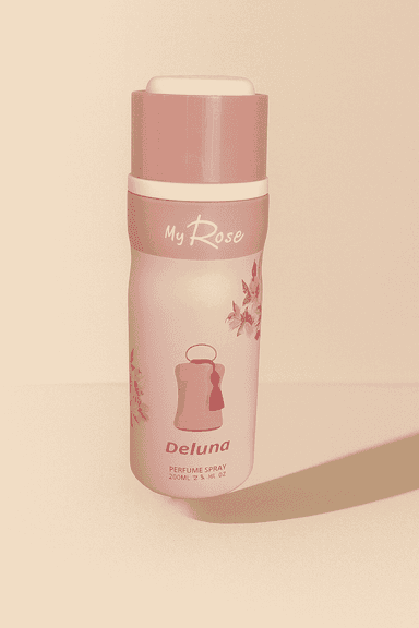 MY ROSE | בושם ספריי | PERFUME SPRAY | DELUNA | מכיל 200 מל