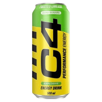 משקה מוגז | בטעם לימון ליים | בתוספת קפאין חומצות אמינו וויטמינים | 500 מל | מארז 12 פחיות |