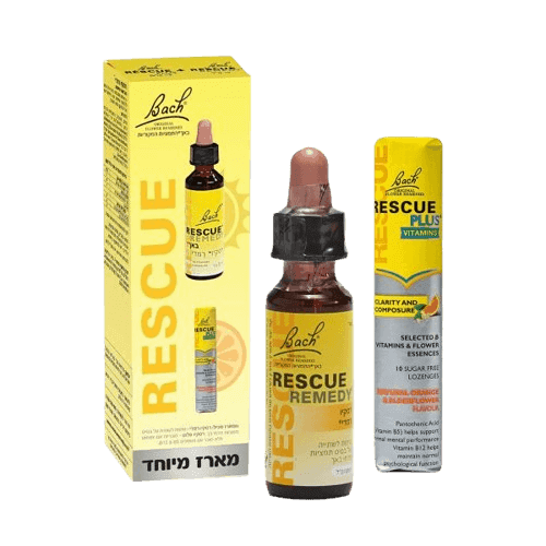 מארז רסקיו טיפות וסוכריות | רסקיו רמדי 10 מל טיפות ו10 סוכריות