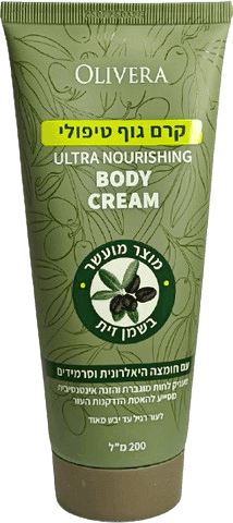 קרם גוף טיפולי | מועשר בשמן זית | 200 מל | אוליב - Olive
