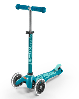 קורקינט 3 גלגלים עם אורות Mini Micro Deluxe Led מיני מיקרו דלוקס לד