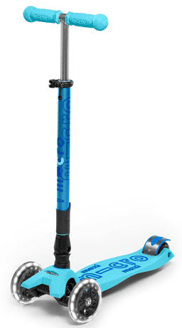 קורקינט 3 גלגלים מתקפל Maxi Micro Deluxe Foldable Led מקסי מיקרו דלוקס לד מתקפל