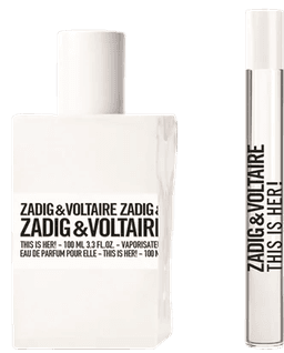 סט לאישה זאדיג אנד וולטר SET ZADIG VOLTAIRE THIS IS HER 100 ML10 ML EDP