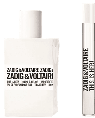 סט לאישה זאדיג אנד וולטר SET ZADIG VOLTAIRE THIS IS HER 100 ML10 ML EDP